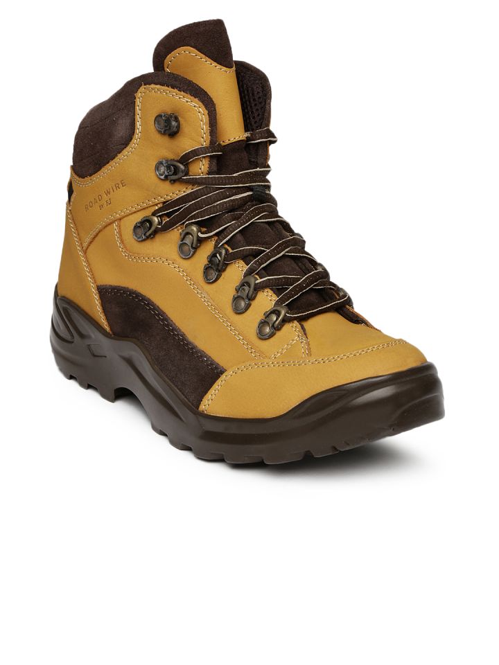Franco Leone Men Brown Leather Boots