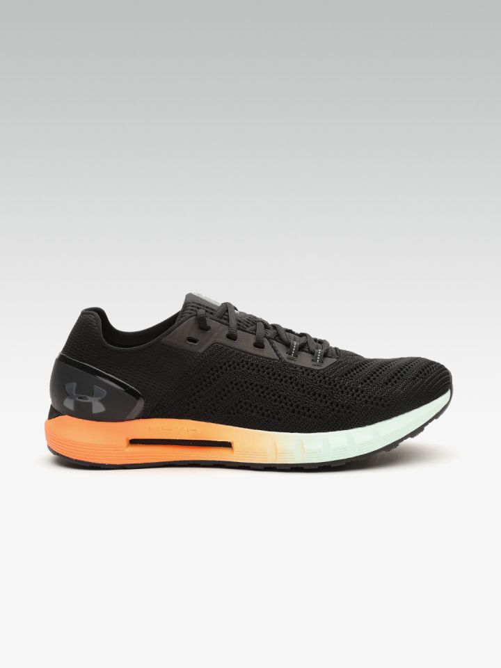 Buy UNDER ARMOUR Men Black HOVR Sonic 2 Woven Design Running Shoes
