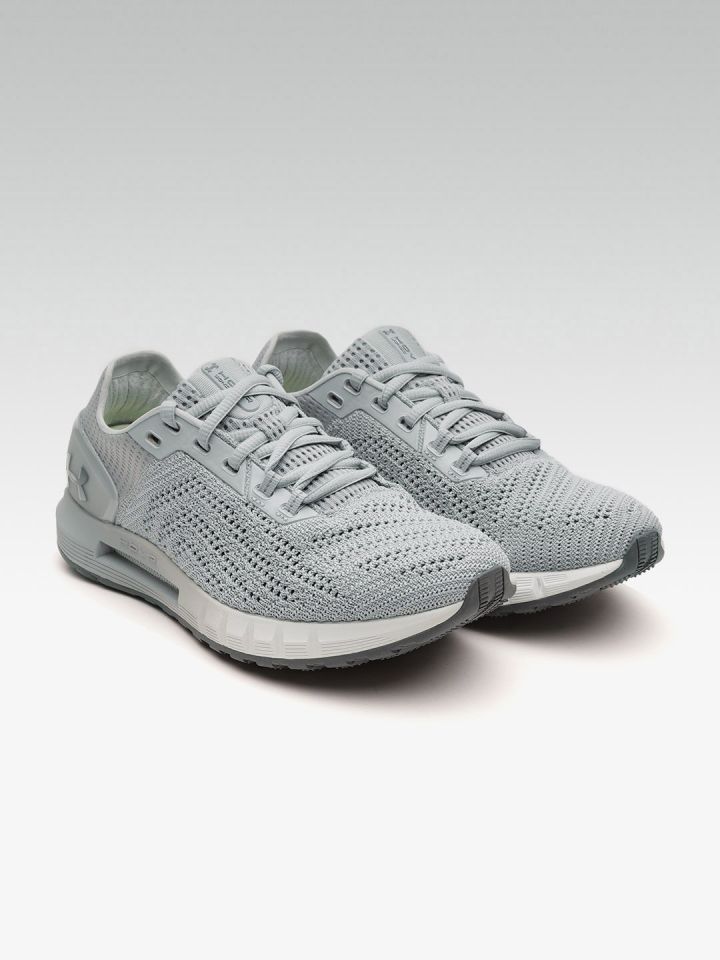 UNDER ARMOUR Women Grey HOVR Sonic 2 Woven Design Running Shoes