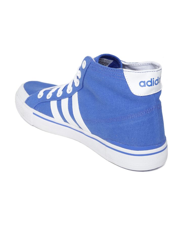 Adidas neo shoes cheap high tops blue