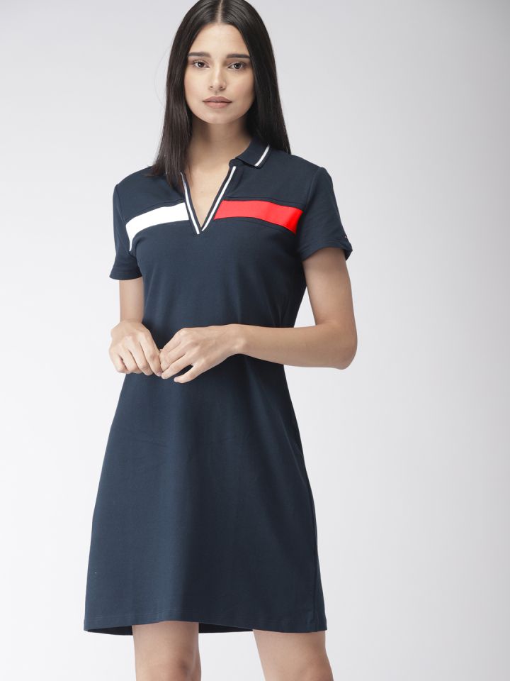 tommy hilfiger womens t shirt dress