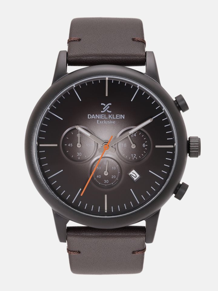 Buy Daniel Klein Exclusive Men Black Chronograph Watch 12162 5 Watches For Men 9767659 Myntra