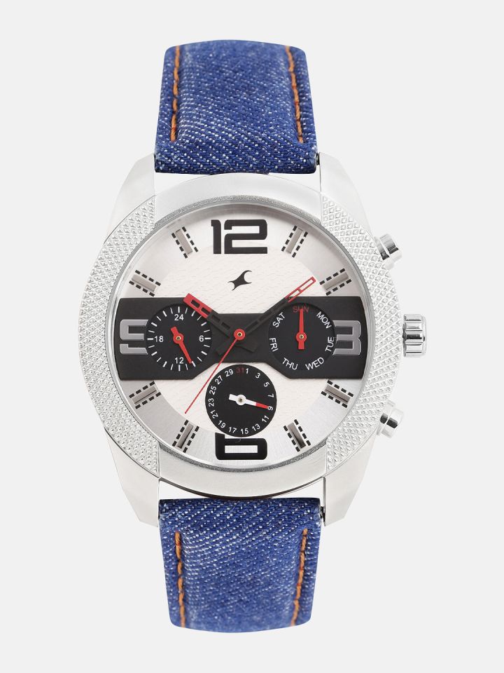 Fastrack shop denim watch