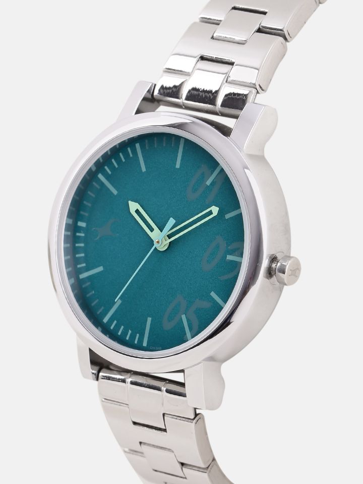 Fastrack Women Green Analogue Watch 68010SM05