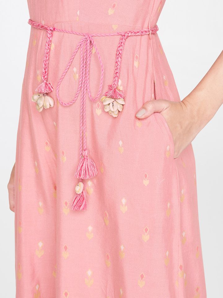 Global desi pink jumpsuit