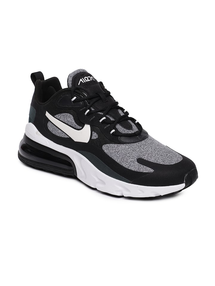 Buy Nike Men Black & Grey Colourblocked Air Max 270 React Sneakers - Casual  Shoes for Men 9796049
