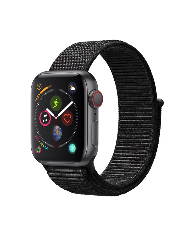 Buy Apple Unisex Black Series 4 Smart Watch MTVF2HN A Smart