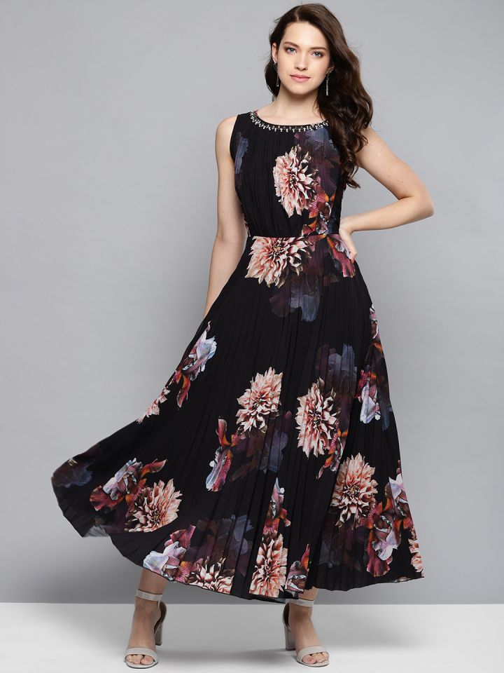 label ritu kumar black dress