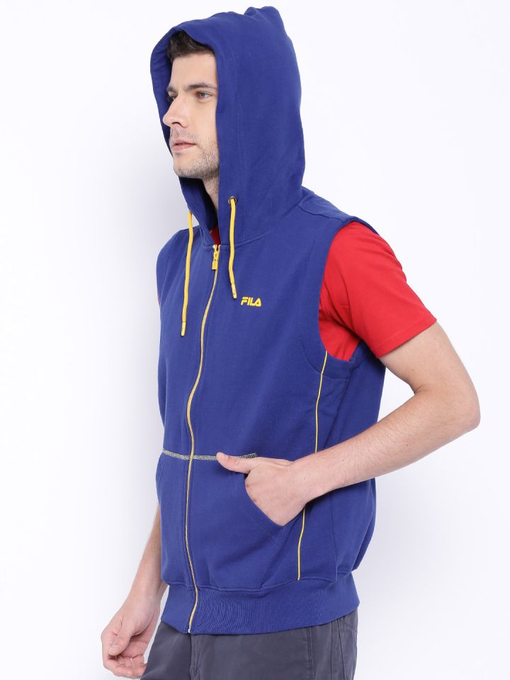 Fila discount sleeveless hoodie
