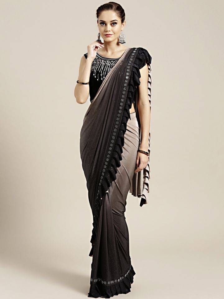 Readymade saree myntra sales