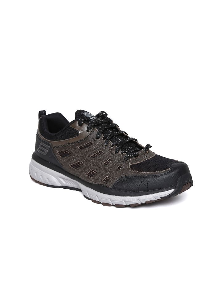 Buy Skechers Men Brown Geo Trek Outdoor Shoes Sports Shoes for