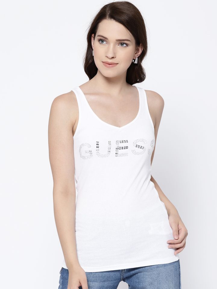 guess striped top womens