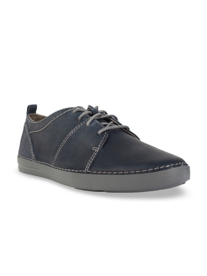 Clarks sneakers sales mens blue