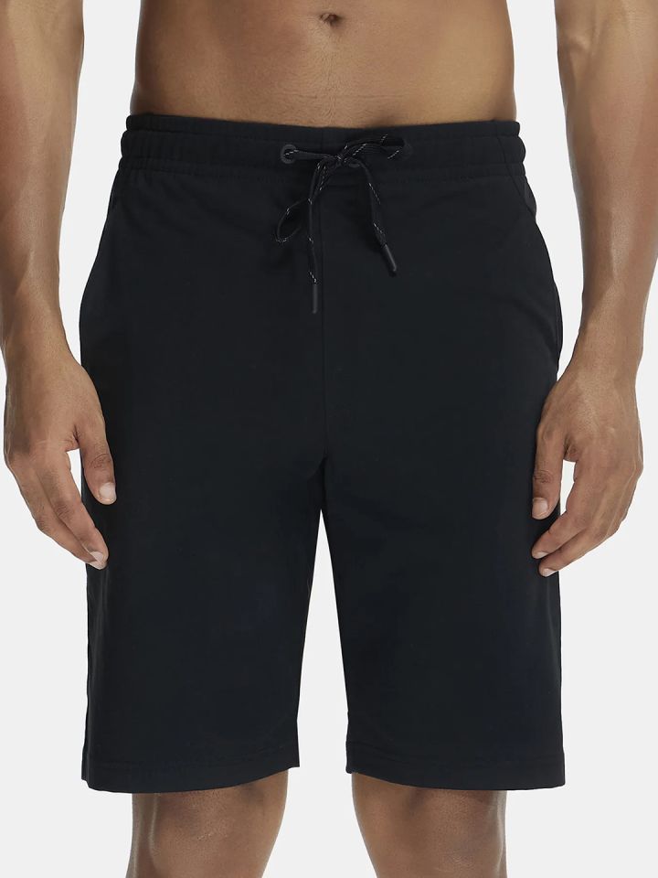 Buy Jockey Men Black Sport Performance Shorts SP26 Shorts for