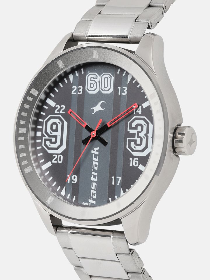 Fastrack Men Black Analogue Watch 3177SM03