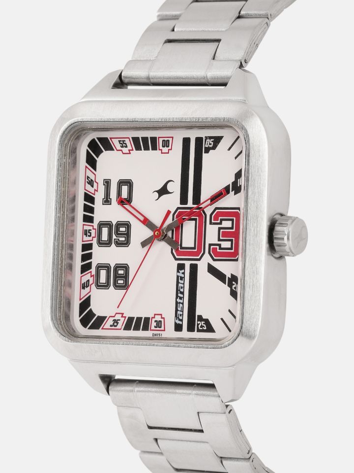 Buy Fastrack Men White Analogue Watch 3179SM01 Watches for Men