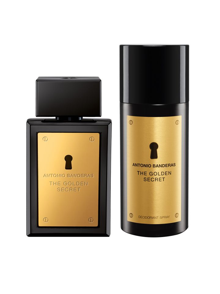 Antonio Banderas Men The Golden Secret Eau de Toilette Deodorant Spray Gift Set