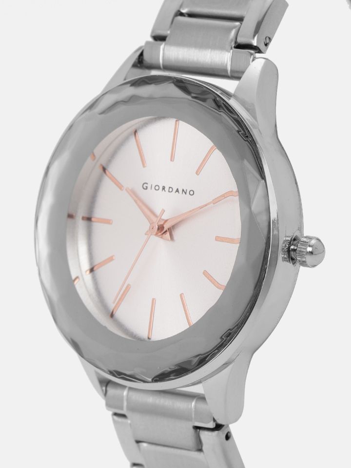 Buy GIORDANO Women Silver Toned Analogue Watch C2171 33 Watches