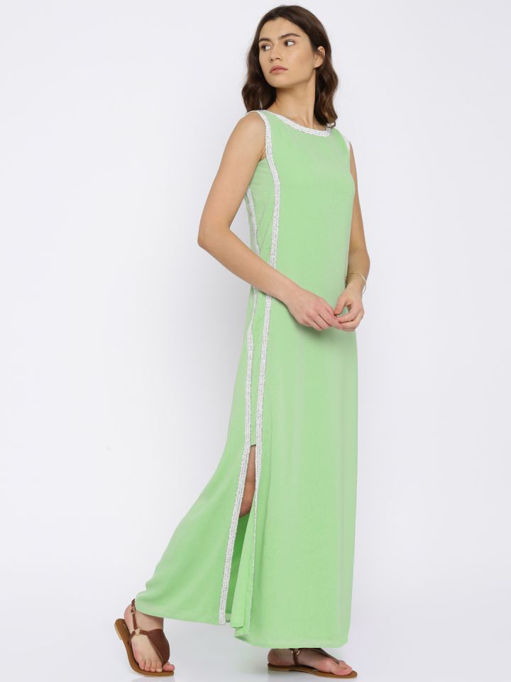 Buy Vero Moda Marquee By Kangana Ranaut Mint Green Beaded Maxi Dress Dresses For Women 990080 Myntra She was walking the ramp for the new collection of vero moda that is titled 'marquee'. vero moda marquee by kangana ranaut mint green beaded maxi dress