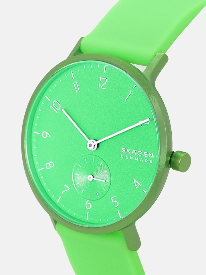 Skagen store green watch