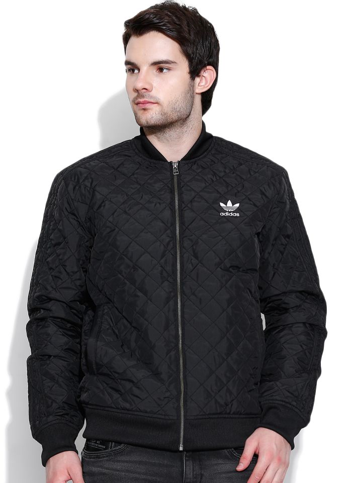 Buy ADIDAS Originals Black SST Quilted Jacket Jackets for Men