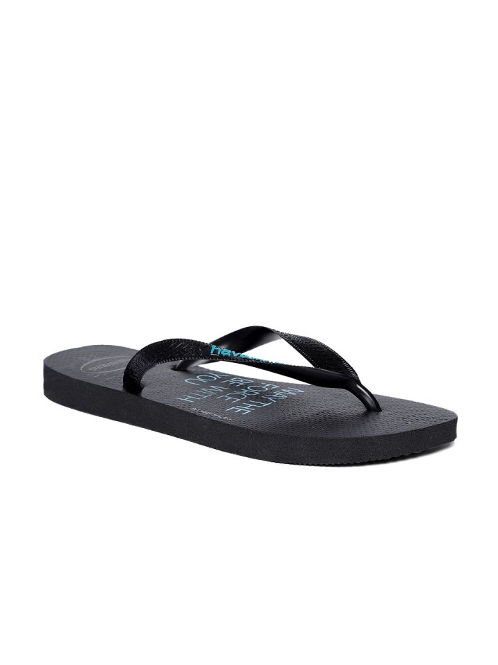 Mens hotsell black havaianas