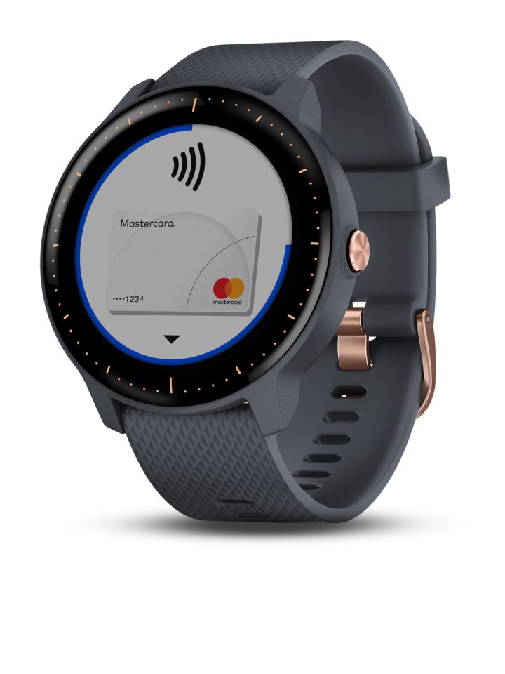 Vivoactive 3 store music rose