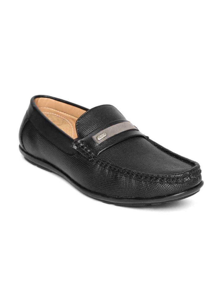 Buy Duke Men Black Textured Loafers Casual Shoes for Men 9947767
