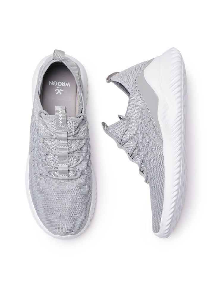 Wrogn men new arrivals grey sneakers