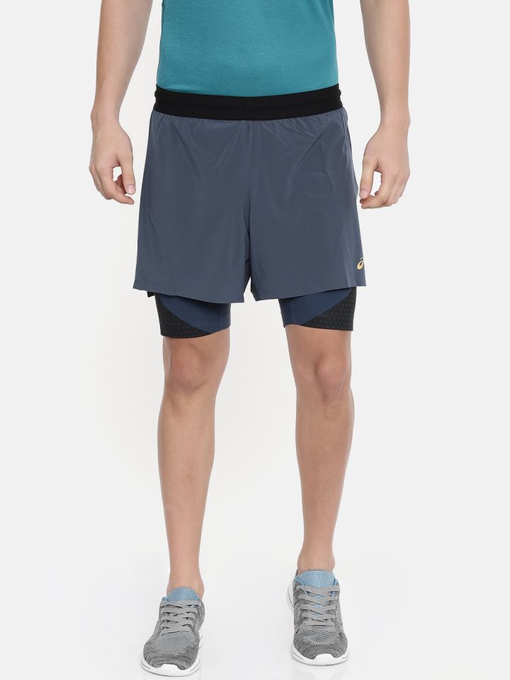 asics metarun shorts