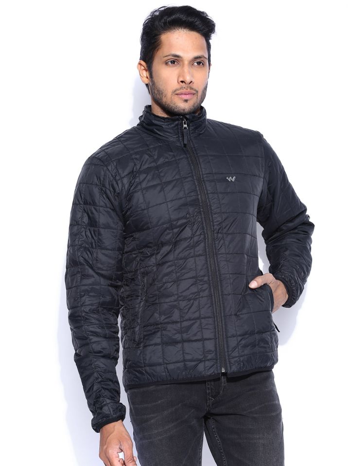 Buy Wildcraft Black Lightweight Padded Adri Husky Packable Jacket