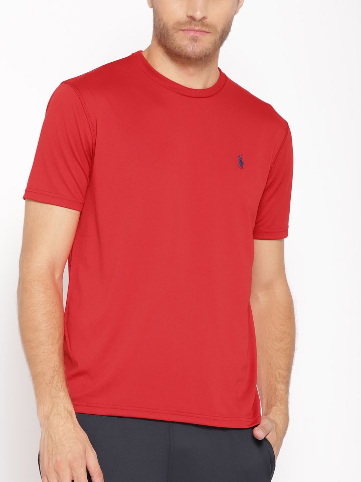 Mens red ralph lauren t on sale shirt