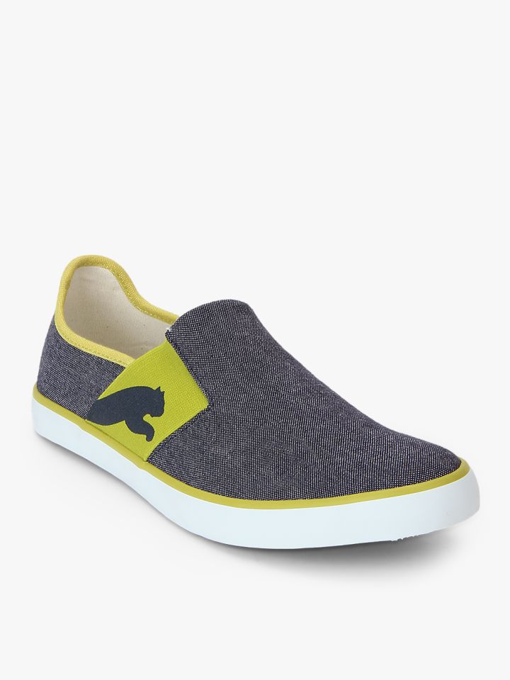 Puma Unisex Blue Lazy Slip On Sneakers