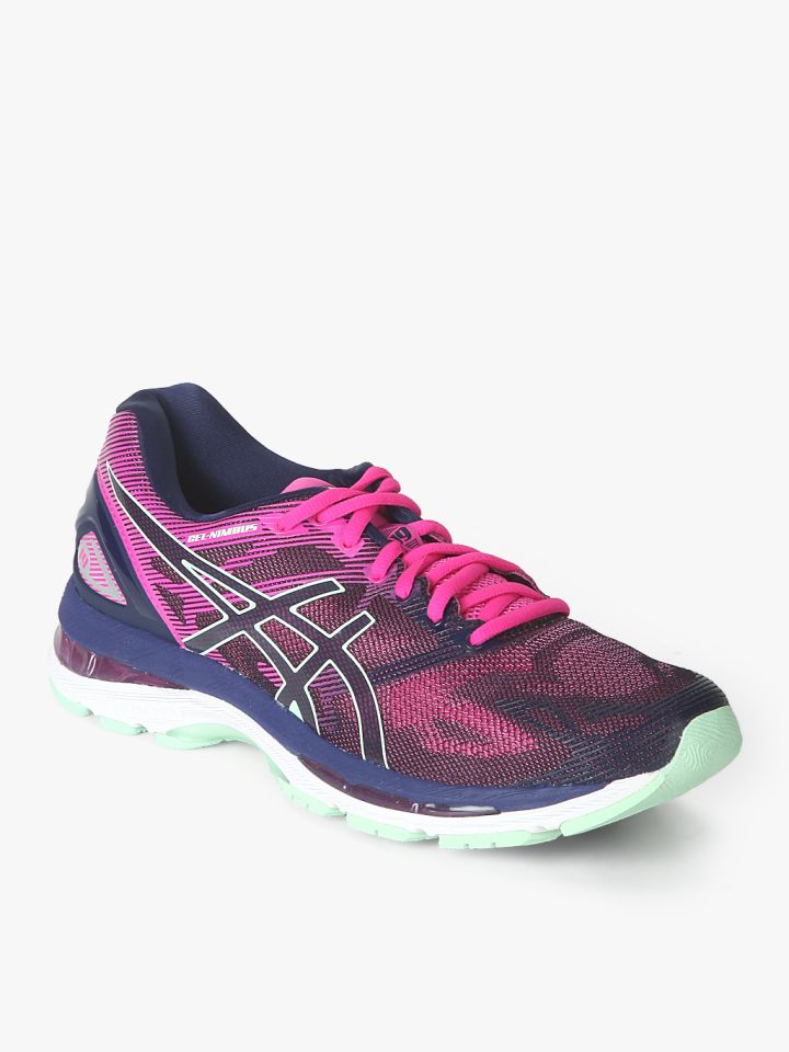 Asics gel nimbus shop 19 mens pink