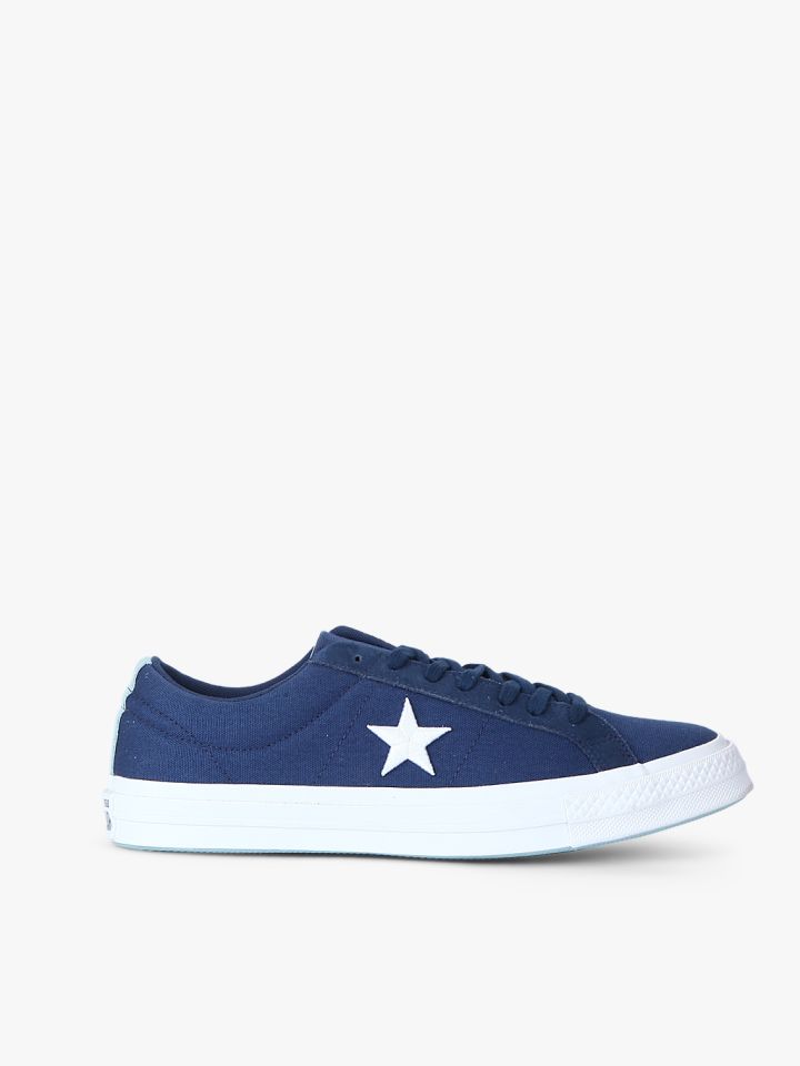 Converse Men One Star Navy Blue Sneakers