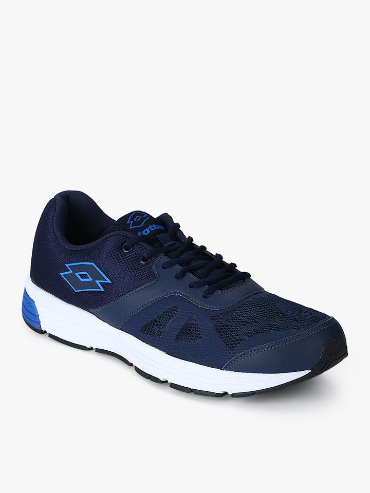 navy blue athletic shoes