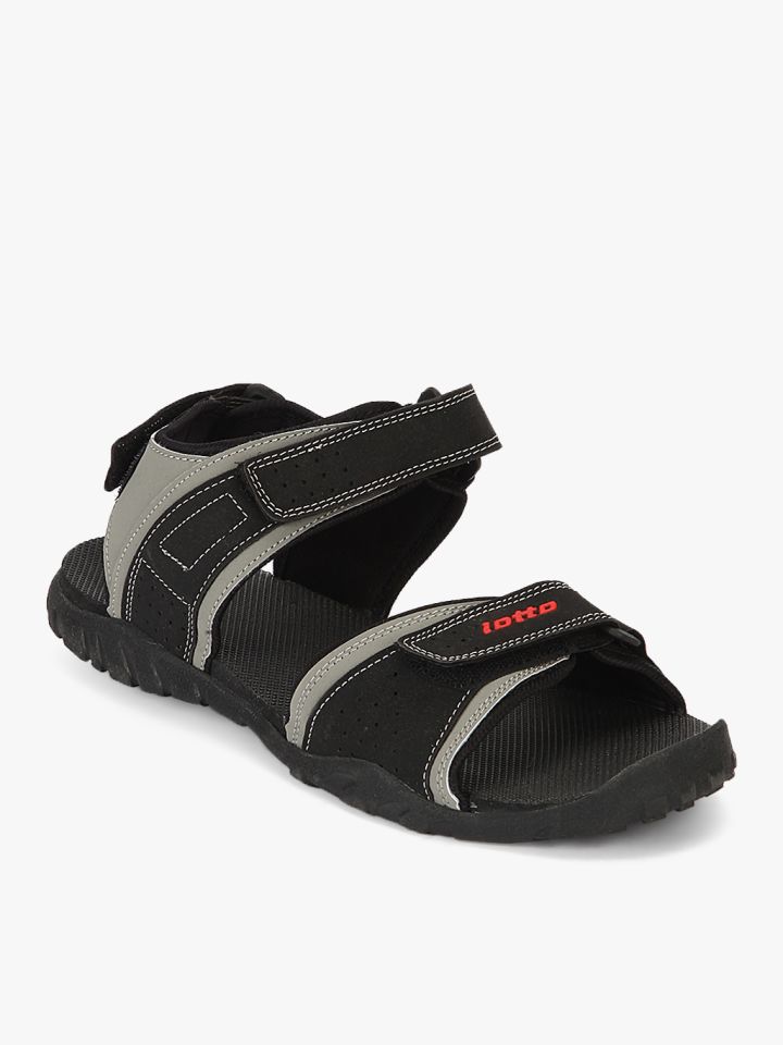 Buy Black Floaters Sports Sandals for Men 7683452 Myntra