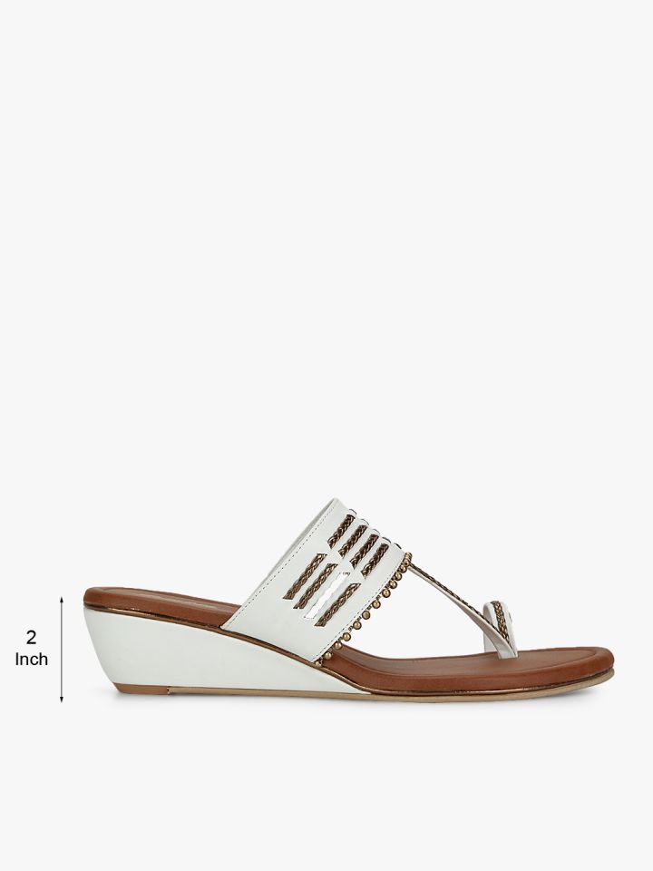 Kolhapuri wedges myntra 2025