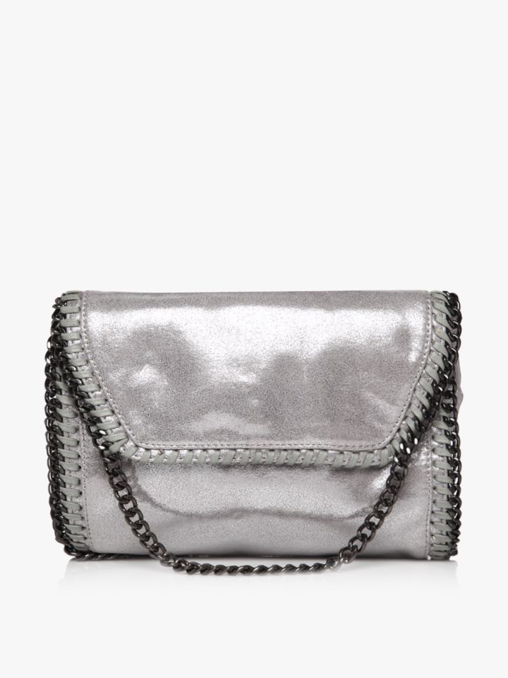 silver sling bag