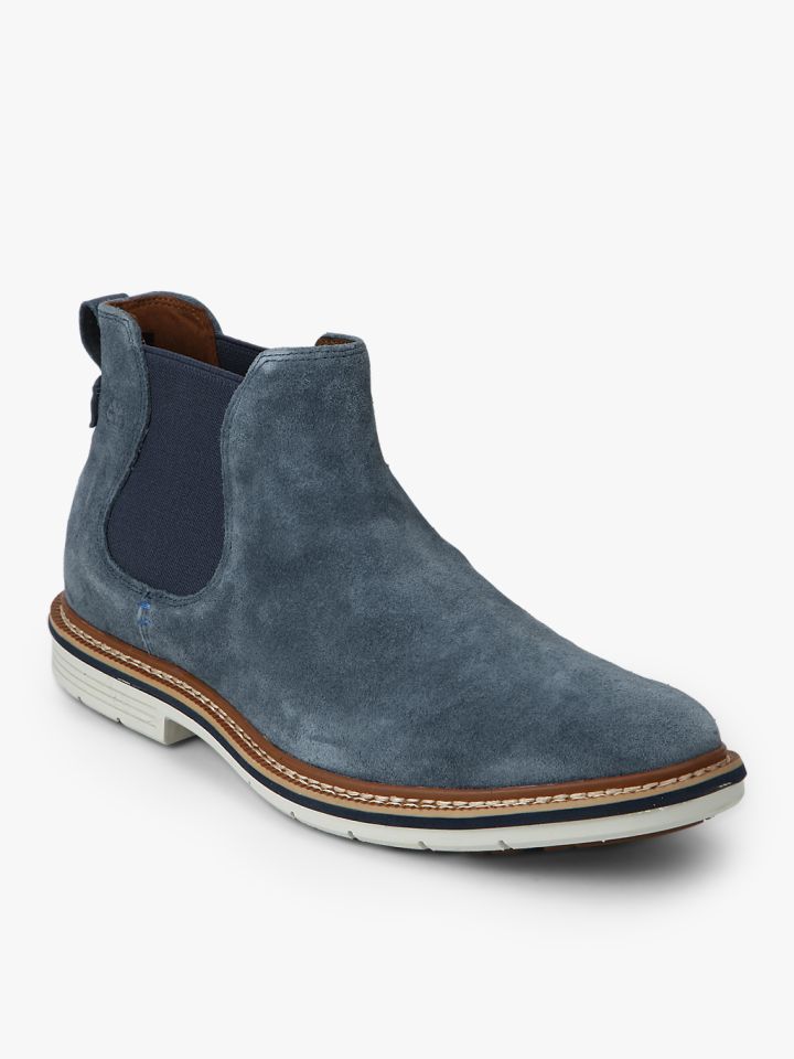 Mens chelsea cheap boots navy