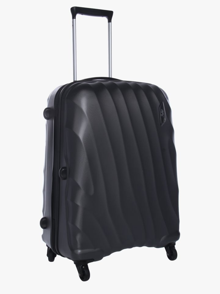 Buy 67 Cm Milford Graphite Medium 4 Wheel Hard Luggage Strolley