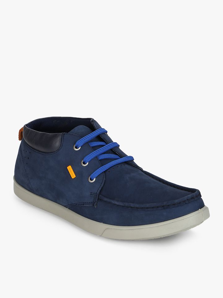 Woodland navy best sale blue lifestyle shoes