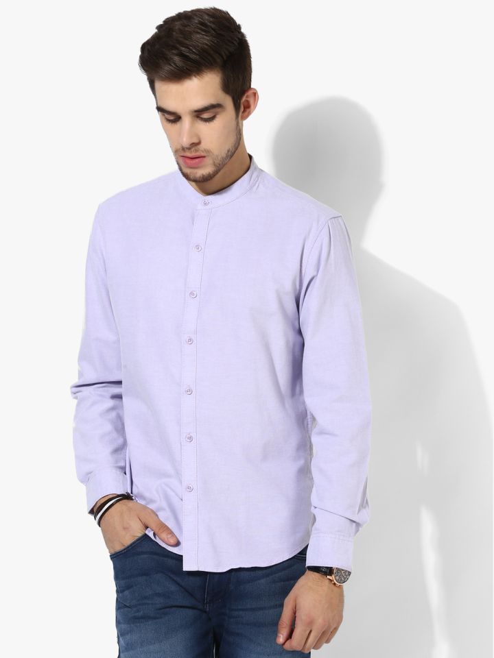 Lilac color dress shirt outlet