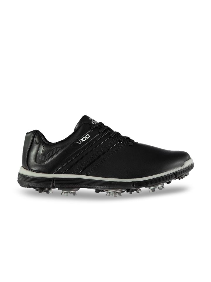 Buy Slazenger Men Black V100 Golf Shoes 