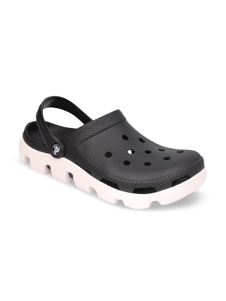 Black and white crocs mens new arrivals
