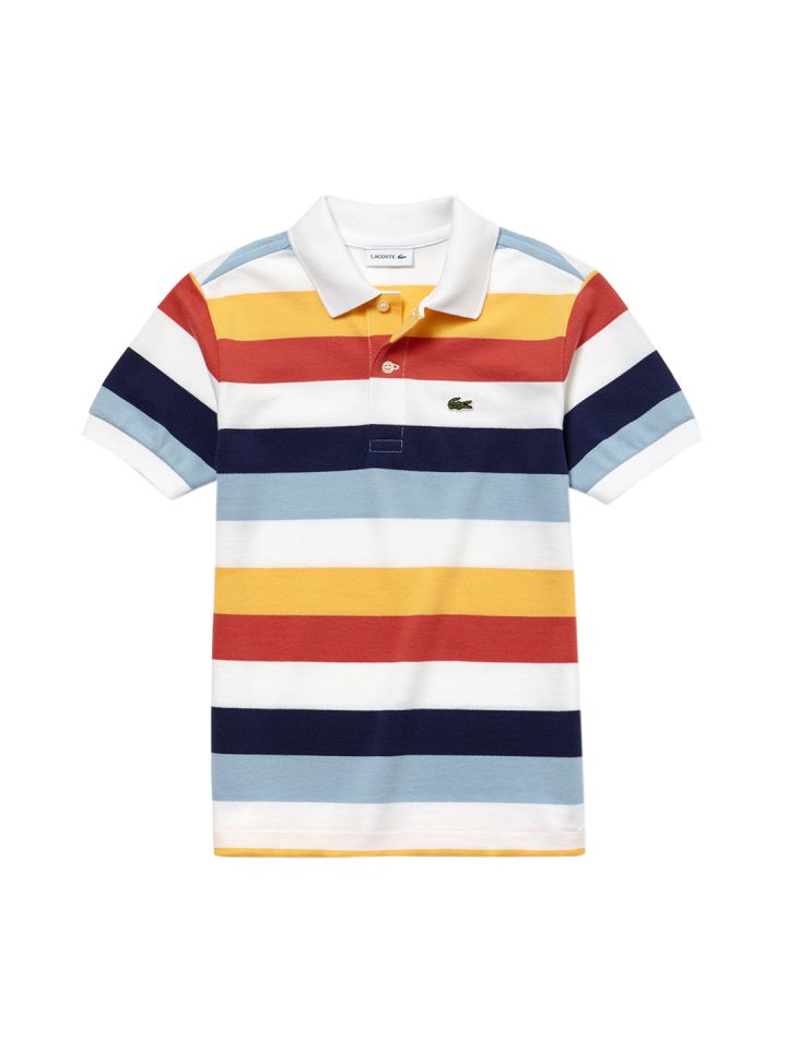 Lacoste polo hotsell multicolor