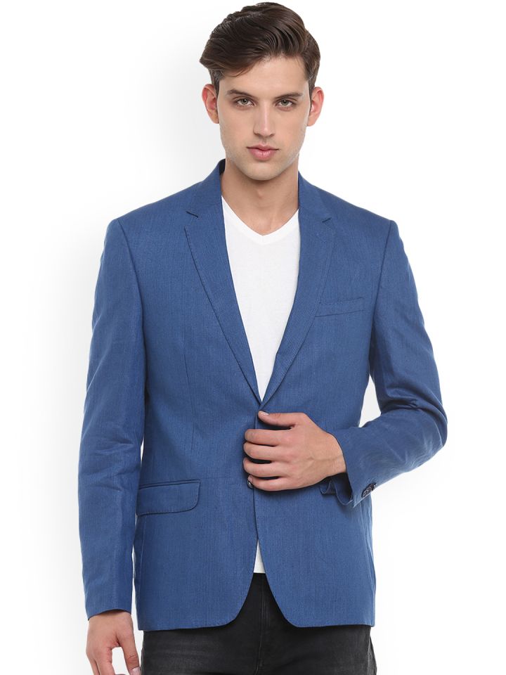 Linen club blazer mens sale