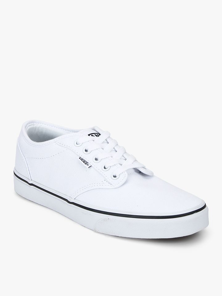 Vans Men White Atwood Sneakers