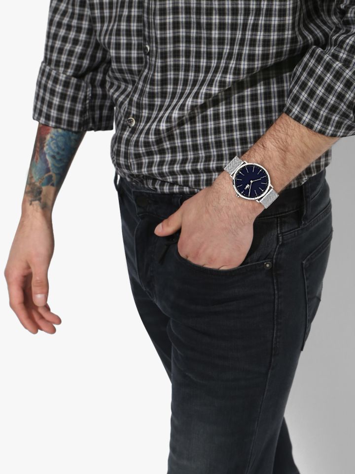 Buy Lacoste Men Blue Analogue Watch 2010900 Watches for Men