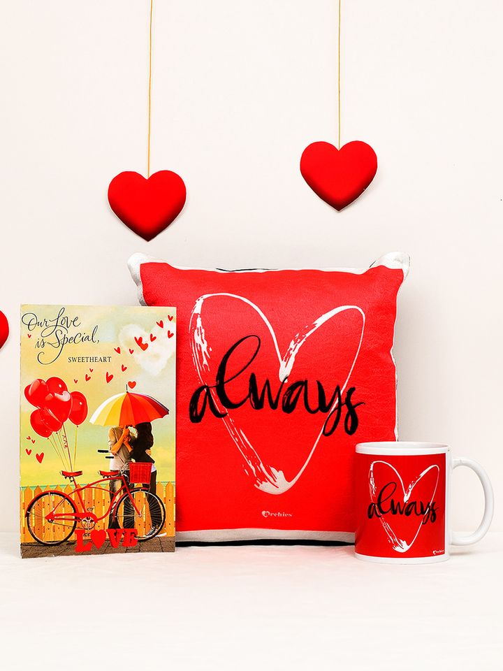 Buy Archies Set Of 3 Valentines Day Special Gift Set Home Gift Sets For Unisex 8469383 Myntra